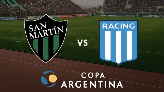 San Martín ya tiene fecha para enfrentar a Racing por la Copa Argentina