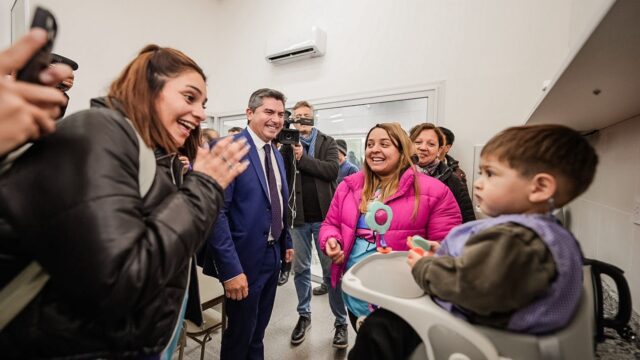 Orrego inauguró un nuevo CDI en Rivadavia y reafirmó la prioridad de la primera infancia