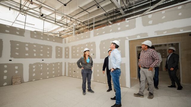 Orrego supervisó las obras del nuevo Hospital de Angaco: infraestructura de nivel para el Este sanjuanino