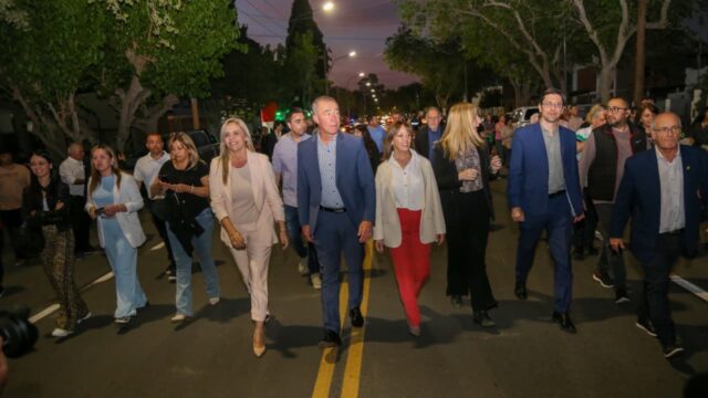 Se inauguró la repavimentación de avenida Paula Albarracín de Sarmiento, en un tramo clave de la Capital sanjuanina