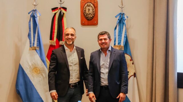 🌍&nbsp;Orrego recibió al Cónsul de Alemania, interesado en minería y energías renovables