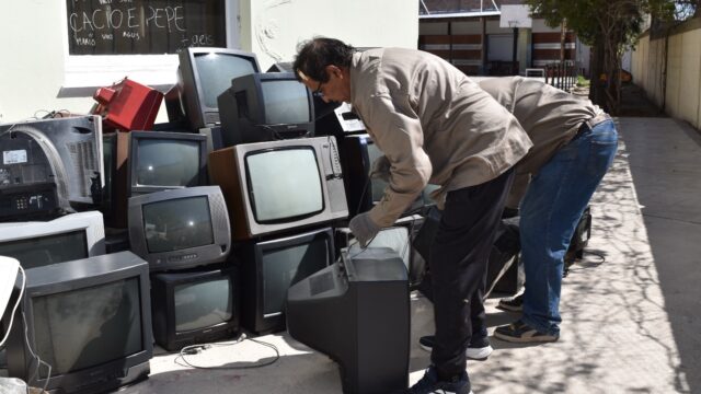 ♻️🌱&nbsp;San Juan dio un histórico paso en materia ambiental con la venta de 2,5 toneladas de residuos electrónicos para reciclaje