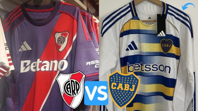 Boca y River presentaron sus nuevas camisetas y generaron repercusiones entre los hinchas