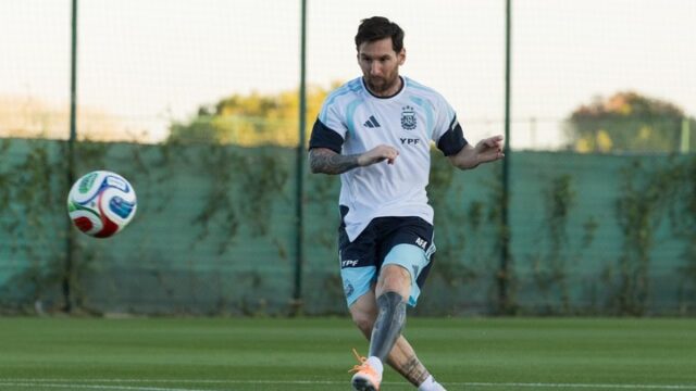 ⚽️ La Selección Argentina inició los entrenamientos en Ezeiza de cara a los amistosos previos al Mundial