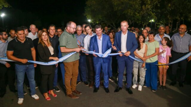 🛣️ Orrego inauguró la repavimentación de calles clave en el barrio STOTAC
