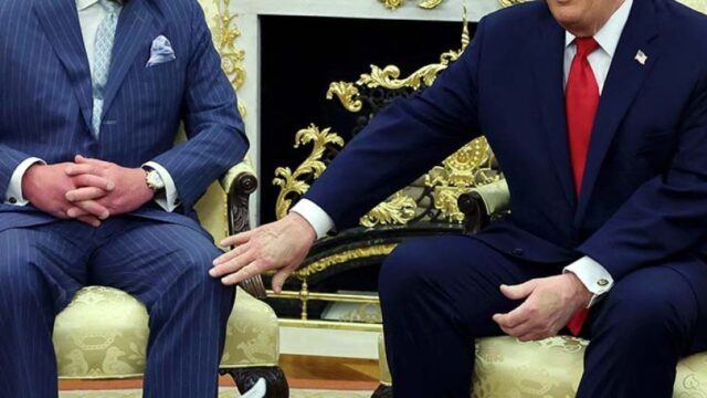 Donald Trump recibió a Carlos III en una visita marcada por tensiones diplomáticas
