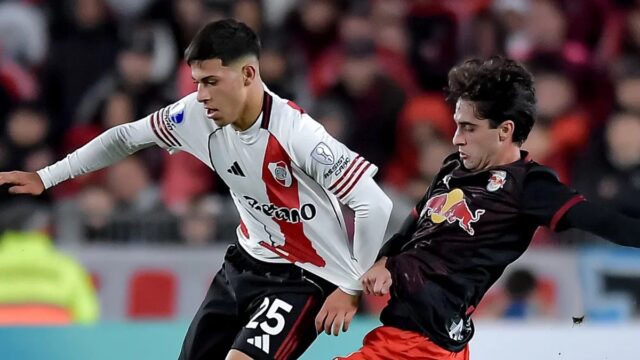 River empató sobre el final ante Bragantino y rescató un punto en el Monumental