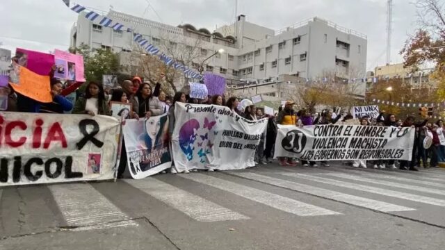 San Juan volvió a marchar por Ni Una Menos y renovó el reclamo de justicia por las víctimas de violencia de género