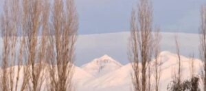 Alerta amarilla por nevadas en la Cordillera de Calingasta