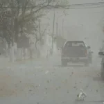 Alerta por viento sur y jornada fresca este martes en San Juan