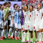 Argentina venció 3 a 1 a Suiza y jugará la semifinal ante Inglaterra