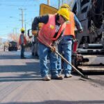 Avanza la repavimentación de avenida Benavídez en Chimbas
