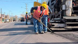 Avanza la repavimentación de avenida Benavídez en Chimbas