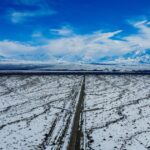 Barreal quedó cubierto de nieve tras el temporal más fuerte en casi 40 años