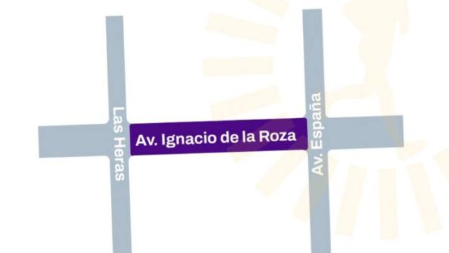 Cortan un tramo de Ignacio de la Roza por la Maratón Internacional de San Juan