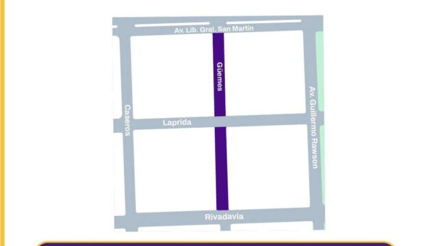Corte de tránsito en varias calles céntricas de la Ciudad de San Juan