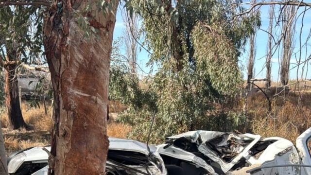 Dos jóvenes murieron en un choque en Ruta 20, Caucete