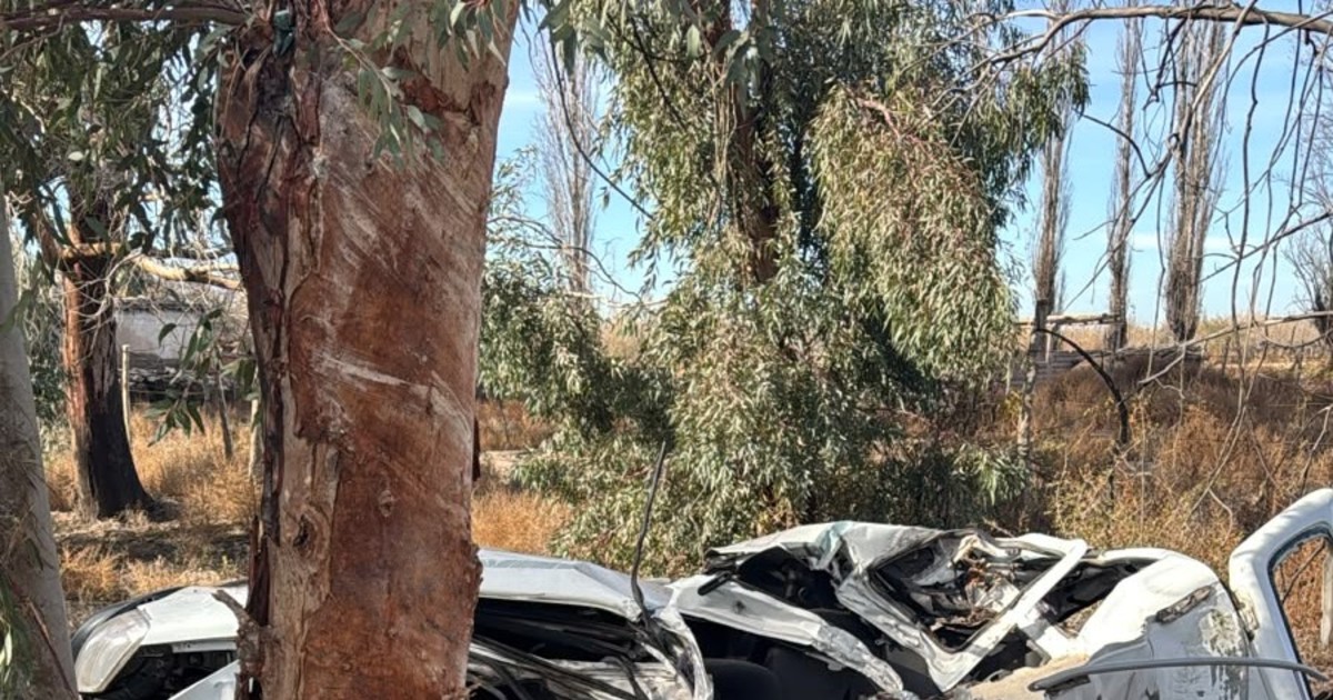 Dos jóvenes murieron en un choque en Ruta 20, Caucete