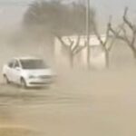 El viento Zonda azotó con fuerza el departamento Valle Fértil