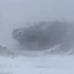 Fuertes nevadas cubrieron de blanco el departamento Iglesia