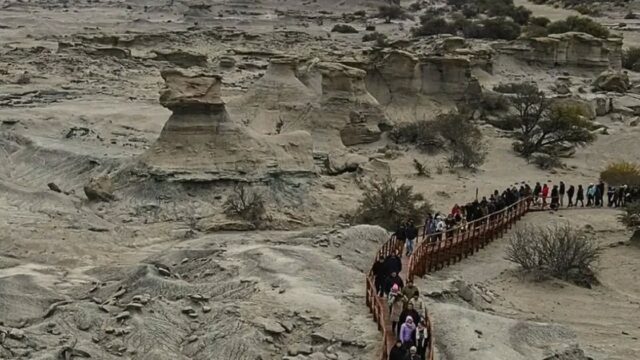 Ischigualasto recibió más de 5.000 turistas en la primera semana de vacaciones
