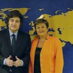 La titular del FMI llegó a la Argentina y se reunirá con Milei y Caputo