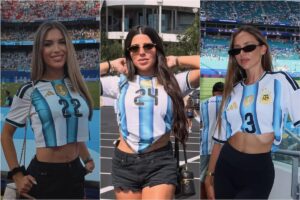 Las parejas de los jugadores mostraron su apoyo tras la final perdida