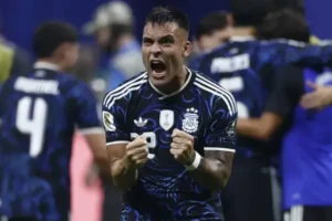 Lautaro Martínez habló tras el triunfo argentino ante Inglaterra