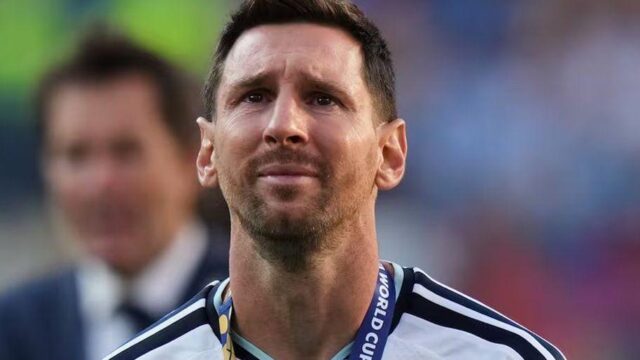 Messi expresó su dolor tras la derrota en la final del Mundial