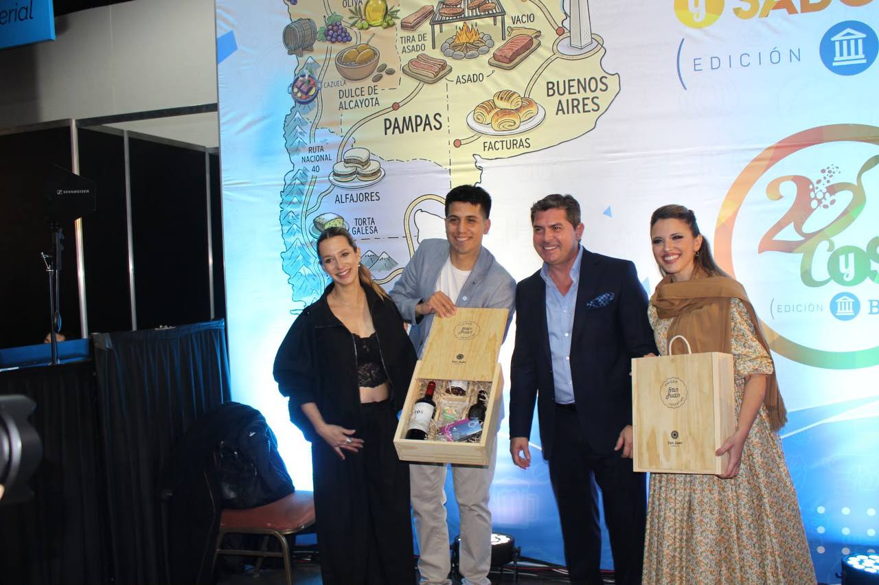 Orrego presentó la gastronomía sanjuanina en Caminos y Sabores 2026