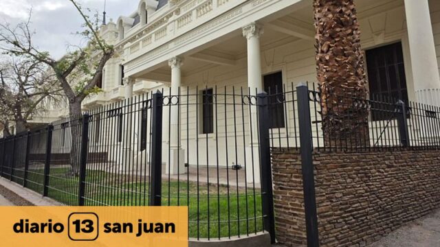 Quedó lista la restauración de la fachada histórica del Hospital Rawson