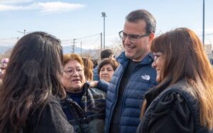 Rawson llevó su programa de servicios barriales a Sierra Morada