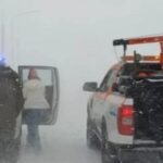 Rescataron a un grupo de turistas varados por la nieve en la cordillera