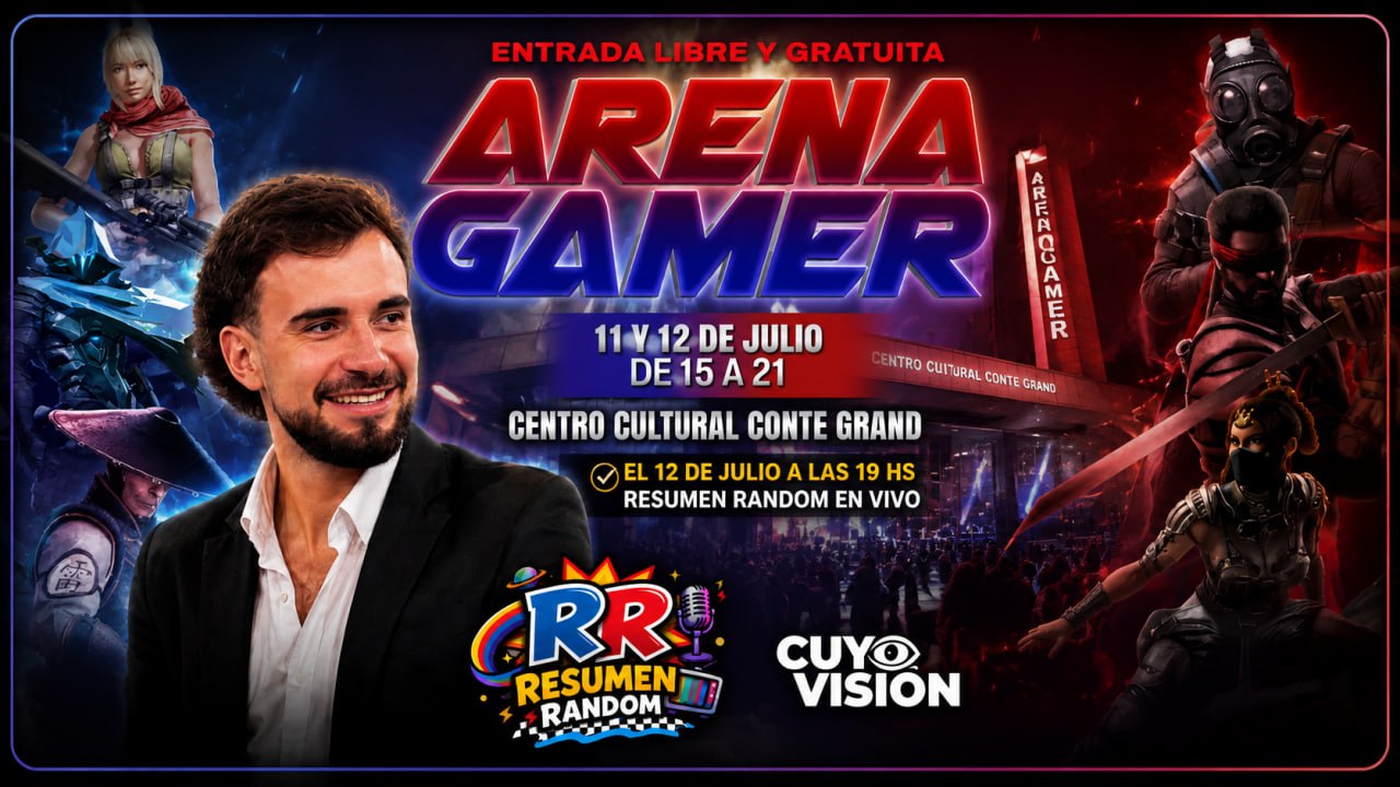 Resumen Random se transmitirá en vivo desde Arena Gamer este domingo
