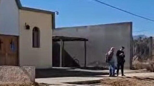 Robaron materiales de construcción en una capilla de Zonda por segunda vez