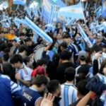 Sin incidentes: 200 policías custodiaron los festejos por el Mundial en San Juan