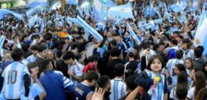 Sin incidentes: 200 policías custodiaron los festejos por el Mundial en San Juan