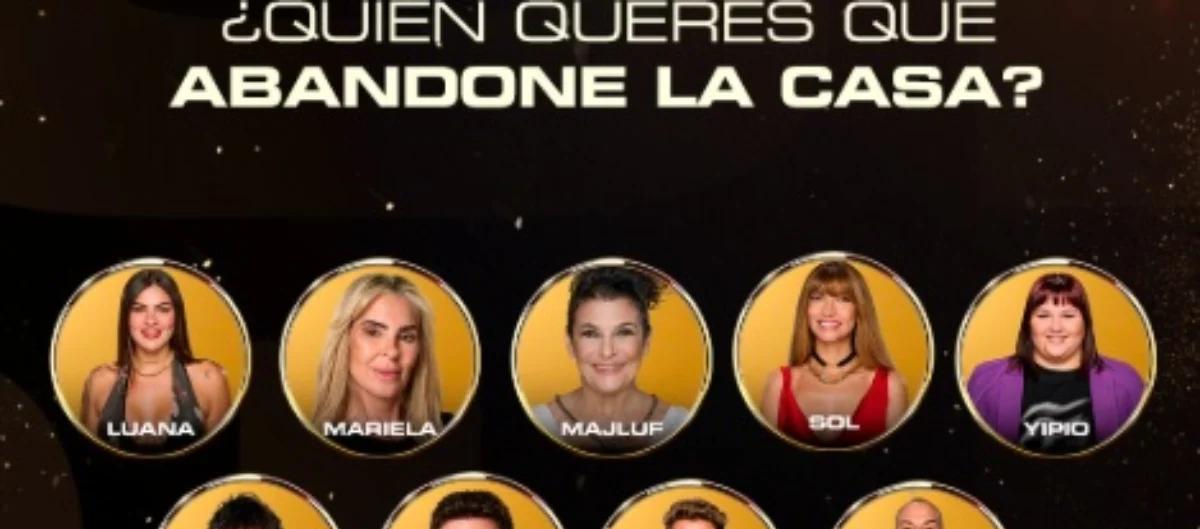 Solange, la más votada en las encuestas para salir de Gran Hermano