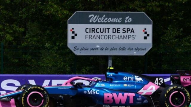 Colapinto largará 13° en el Gran Premio de Bélgica
