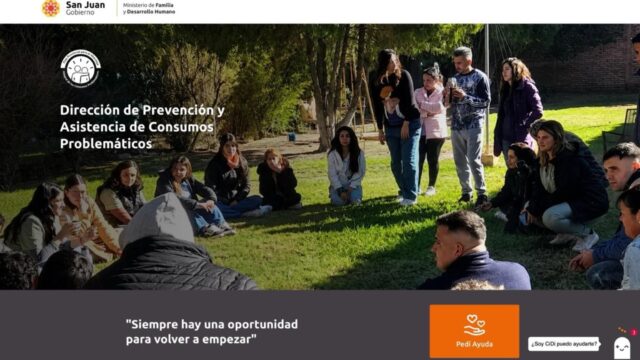 Lanzaron una página web para quien busque ayuda ante consumos problemáticos