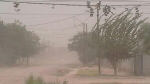 Alerta amarilla por viento en San Juan con ráfagas de hasta 100 km/h