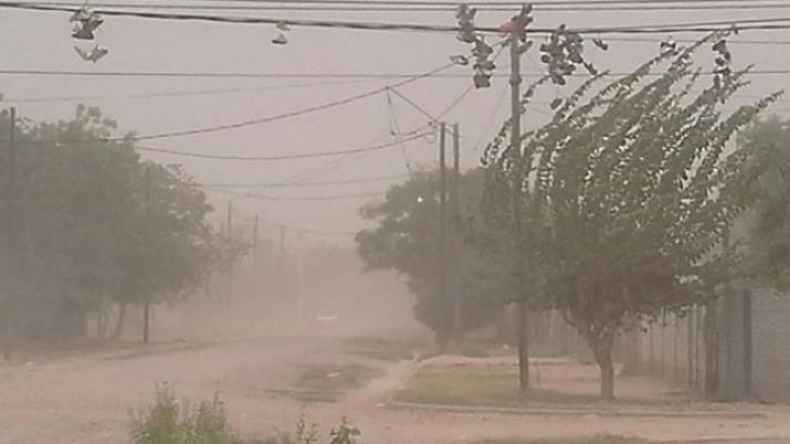 Alerta amarilla por viento en San Juan con ráfagas de hasta 100 km/h