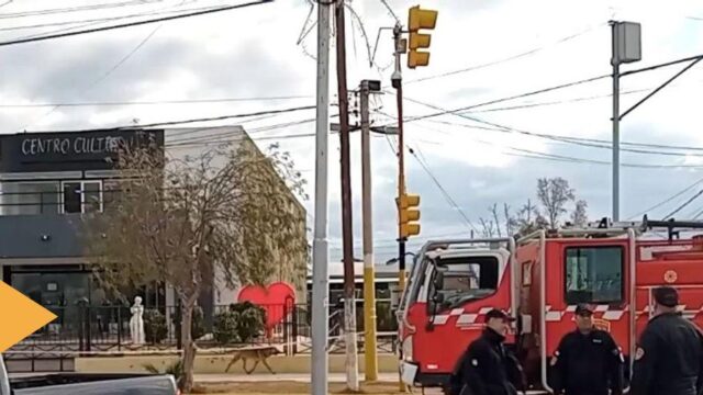 Alerta de bomba en el Centro Cultural de Media Agua