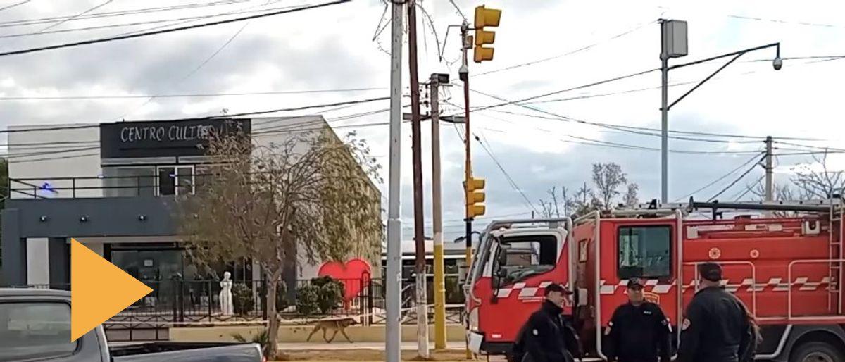 Alerta de bomba en el Centro Cultural de Media Agua