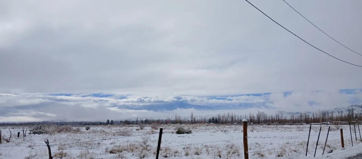Alerta por nevadas intensas en la Cordillera de San Juan