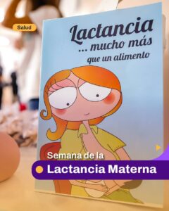 Capital lanza actividades por la Semana de la Lactancia Materna