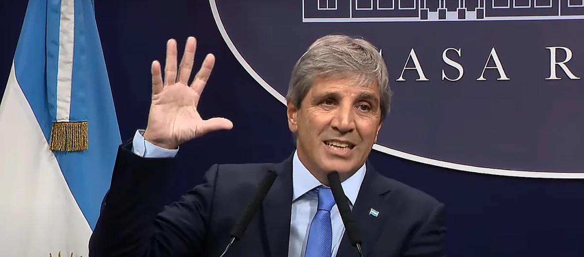 Caputo dio por hecha la reelección de Milei en 2027