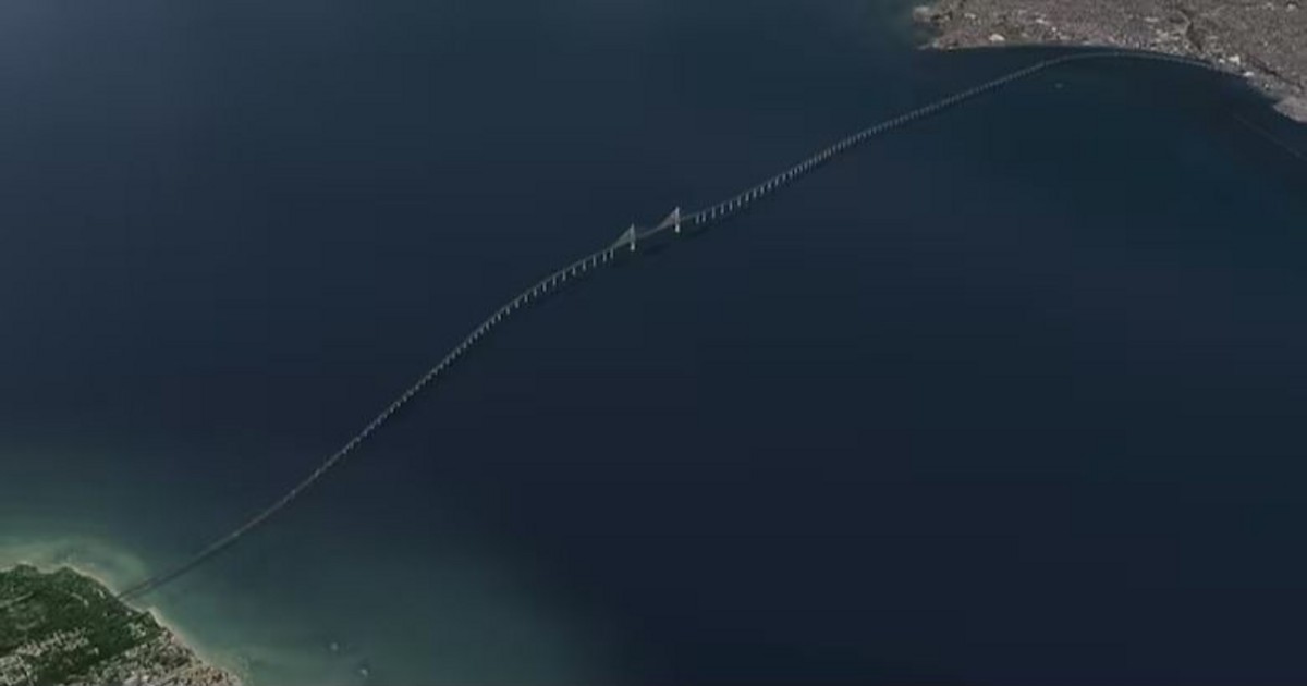 Comenzó la construcción del puente marítimo más largo de Sudamérica