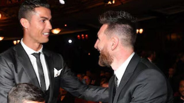 Cristiano Ronaldo le dedicó un mensaje a Messi por la muerte de su padre