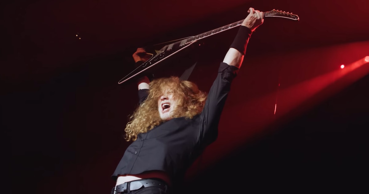 Dave Mustaine anunció el final de Megadeth por problemas físicos